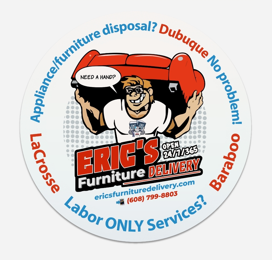 eric's funiture movers logo