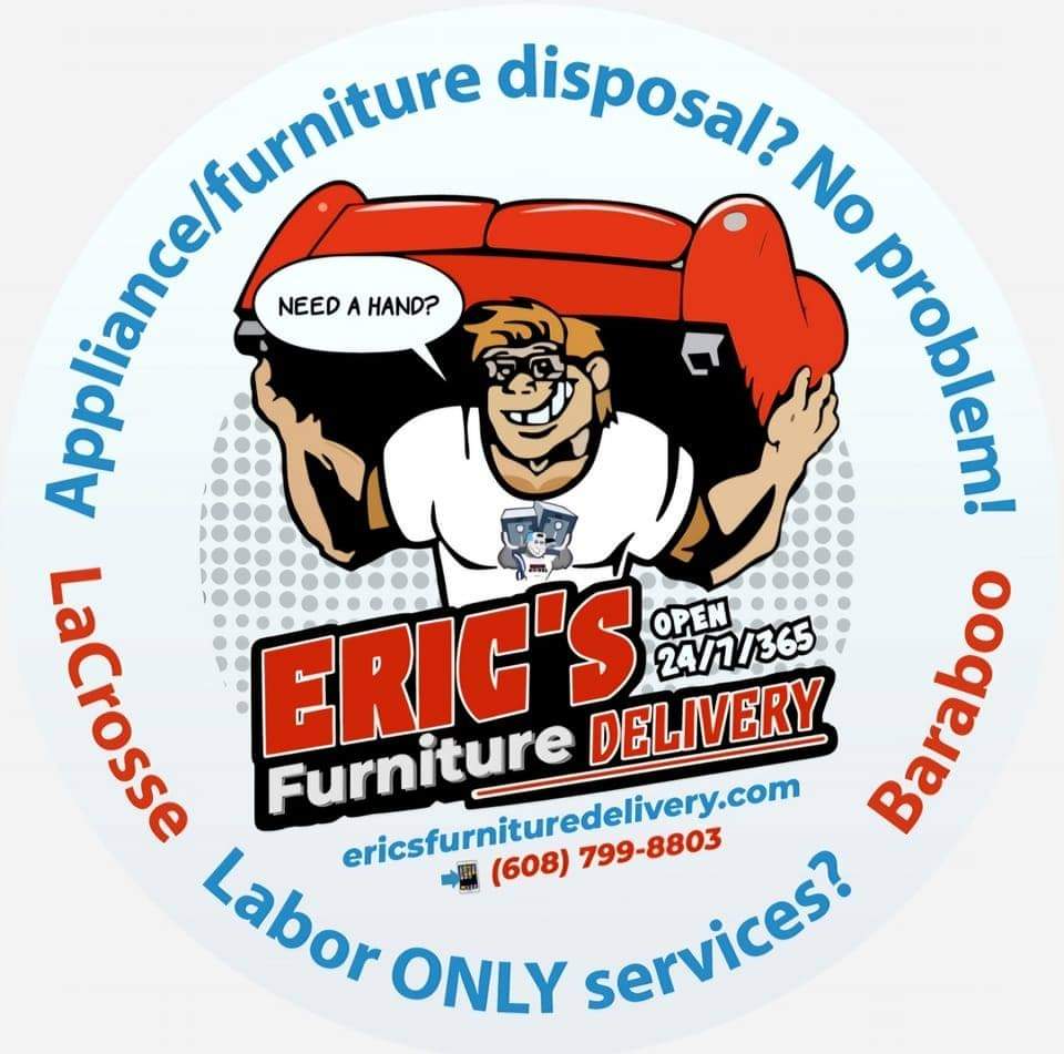 eric's funiture movers logo