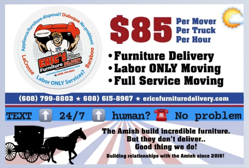 Amish Furniture Delivery